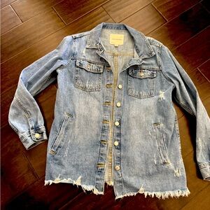 NWOT Thread & Supply Denim Jacket Sz M